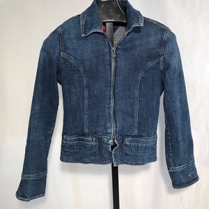 Tommy Hilfiger Women’s Blue Jean Jacket -Medium
